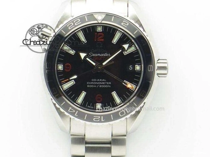 0408 Vintage Seamaster 300 Date T SS B12 Black Dial On Brown Leather Strap A2836 (Free Nylon Strap) WeatherProof 7911